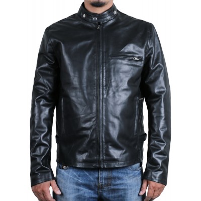 Laverapelle Men's Genuine Lambskin Leather Jacket (Classic Jacket) - 1501070