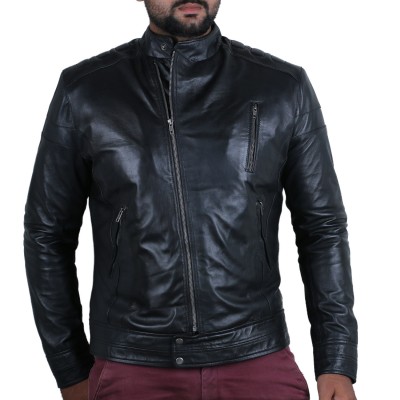 Laverapelle Men's Genuine Lambskin Leather Jacket (Classic Jacket) - 1501072