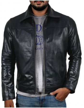Laverapelle Men's Genuine Cowhide Leather Jacket (Classic Jacket) - 1501170
