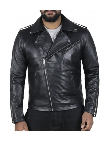 Laverapelle Men's Genuine Lambskin Leather Jacket (Double Rider Jacket) - 1501180