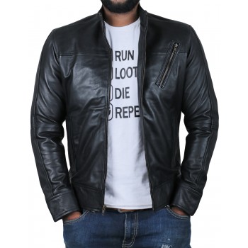 Laverapelle Men's Genuine Lambskin Leather Jacket (Classic Jacket) - 1501210
