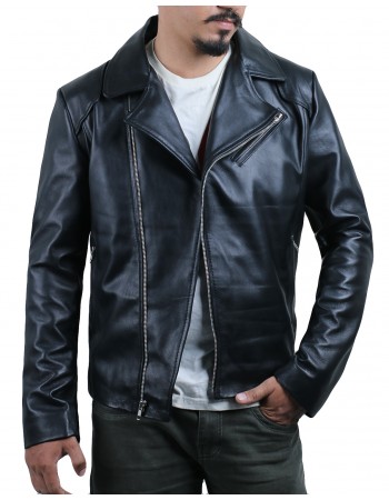 Laverapelle Men's Genuine Lambskin Leather Jacket (Double Rider Jacket) - 1501260