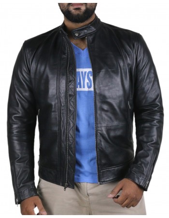 Laverapelle Men's Genuine Lambskin Leather Jacket (Classic Jacket) - 1501272