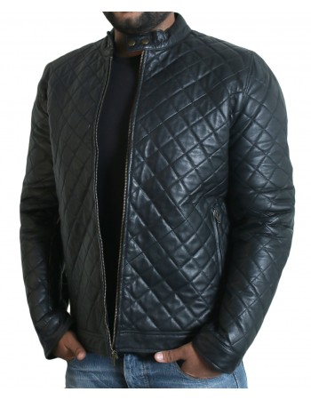 Laverapelle Men's Genuine Lambskin Leather Jacket (Fencing Jacket) - 1501324