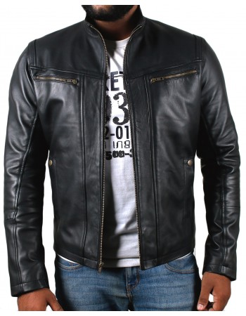 Laverapelle Men's Genuine Lambskin Leather Jacket (Racer Jacket) - 1501489 Laverapelle Men's Genuine Lambskin Leather Jacket (Racer Jacket) - 1501489