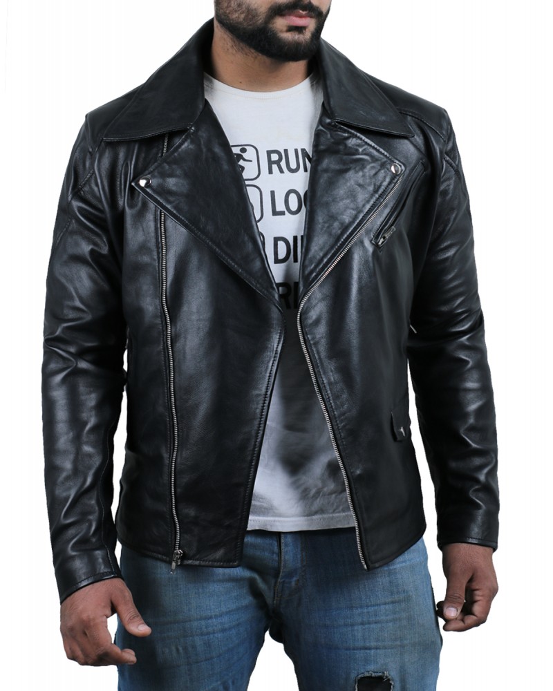 Laverapelle Men's Genuine Lambskin Leather Jacket (Double Rider Jacket) - 1501511