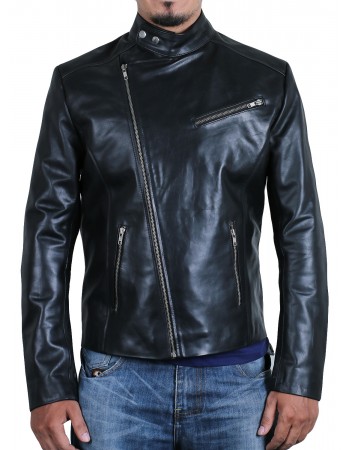 Laverapelle Men's Genuine Cowhide Leather Jacket (Fencing Jacket) - 1501544
