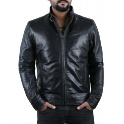 Laverapelle Men's Genuine Lambskin Leather Jacket (Classic Jacket) - 1501637