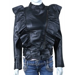 Laverapelle Women's Genuine Lambskin Leather Jacket (Fencing Jacket) - 1521743