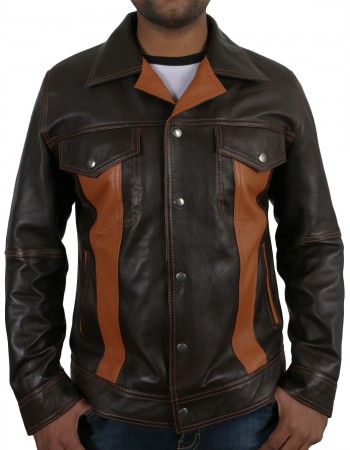 Laverapelle Men's Genuine Lambskin Leather Jacket (Fencing Jacket) - 1501786 Laverapelle Men's Genuine Lambskin Leather Jacket (Fencing Jacket) - 1501786