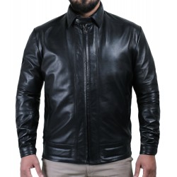 Laverapelle Men's Genuine Lambskin Leather Jacket (Aviator Jacket) - 1501820