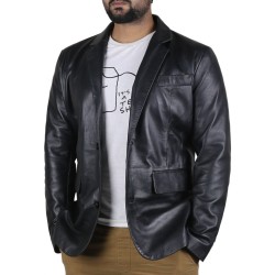Laverapelle Men's Genuine Lambskin Leather Jacket (Blazer Jacket) - 1501830