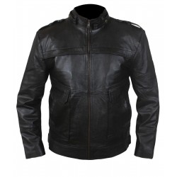 Laverapelle Men's Genuine Lambskin Leather Jacket (Officer Jacket) - 1501790