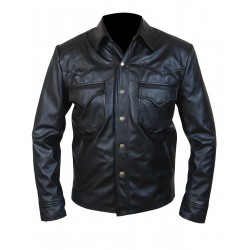 Laverapelle Men's Genuine Lambskin Leather Jacket (Field Jacket) - 1501806