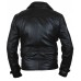 Laverapelle Men's Chris Evans Captain America Lambskin Leather Jacket (Double Rider Jacket) - 1501796