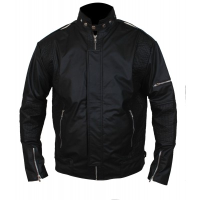 Laverapelle Men's Daft Punk Eloctroma Get Lukcy Faux Leather Jacket (Fencing Jacket) - 1501783