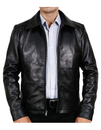 Laverapelle Men's Genuine Lambskin Leather Jacket (Classic Jacket) - 1701018