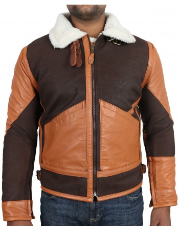 Laverapelle Men's Genuine Lambskin Leather Jacket (Flight Jacket) - 1701024