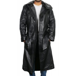 Laverapelle Men's Genuine Lambskin Leather Coat (Parka Coat) - 1702044