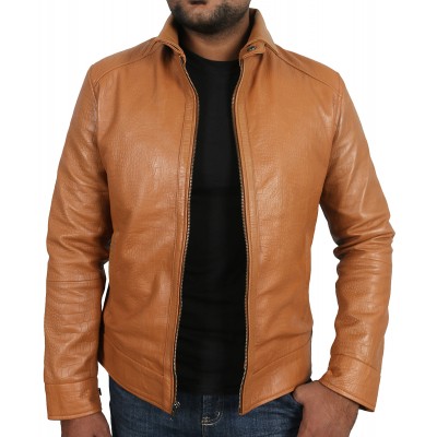 Laverapelle Men's Genuine Lambskin Leather Jacket (Aviator Jacket) - 1701059