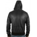 Laverapelle Men's Genuine Lambskin Leather Jacket (Hooded) - 1701060