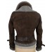 Laverapelle Women's Genuine Cow suede Leather Jacket (Aviator Jacket) - 1721070