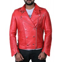 Laverapelle Men's Genuine Lambskin Leather Jacket (Double Rider Jacket) - 1801012