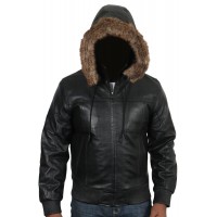 Laverapelle Men's Genuine Lambskin Leather Jacket (Bomber Jacket) - 1801019