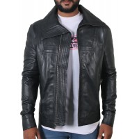 Laverapelle Men's Genuine Lambskin Leather Jacket (Classic Jacket) - 1801040