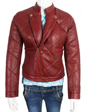 Laverapelle Women's Genuine Lambskin Leather Jacket (Double Rider Jacket) - 1821006