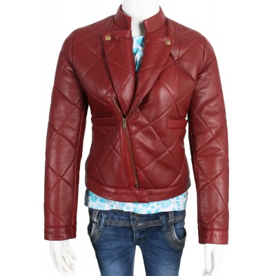 Laverapelle Women's Genuine Lambskin Leather Jacket (Double Rider Jacket) - 1821006