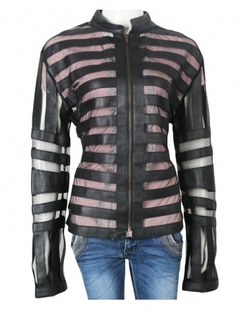Laverapelle Women's Genuine Lambskin Leather Jacket (fencing Jacket) - 1821013