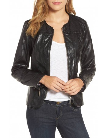 Laverapelle Women's Genuine Lambskin Leather Jacket (fencing Jacket) - 1821016