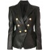 Laverapelle Women's Genuine Cowhide Leather Jacket (Officer Jacket) - 1821057