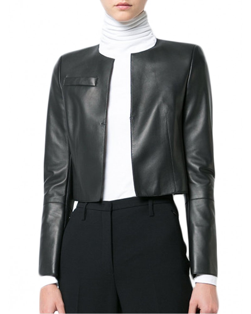 Laverapelle Women's Genuine Lambskin Leather Jacket (Officer Jacket) - 1821059 Laverapelle Women's Genuine Lambskin Leather Jacket (Officer Jacket) - 1821059