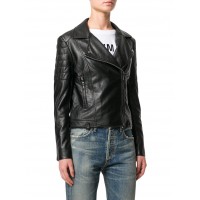 Laverapelle Women's Genuine Lambskin Leather Jacket (Double Rider Jacket) - 1821065