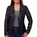 Laverapelle Women's Genuine Lambskin Leather Jacket (Double Rider Jacket) - 1821086
