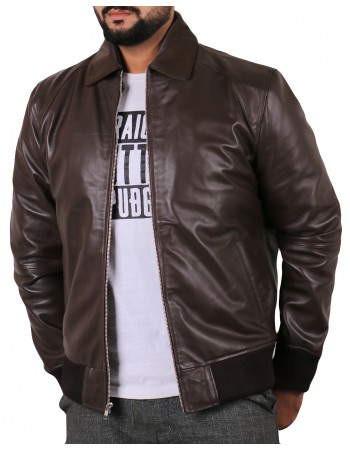 Laverapelle Men's Genuine Lambskin Leather Jacket (Bomber Jacket) - 2001002