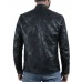 Laverapelle Men's Genuine Lambskin Leather Jacket (Patchwork) - 2001324