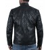 Laverapelle Men's Genuine Lambskin Leather Jacket (Patchwork) - 2001491