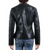 Laverapelle Women's Genuine Lambskin Leather Jacket (Patchwork) - 2021686