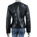 Laverapelle Women's Genuine Lambskin Leather Jacket (Patchwork) - 2021686