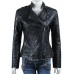 Laverapelle Women's Genuine Lambskin Leather Jacket (Patchwork) - 2021715