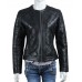 Laverapelle Women's Genuine Lambskin Leather Jacket (Patchwork) - 2021724