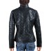 Laverapelle Women's Genuine Lambskin Leather Jacket (Patchwork) - 2021728