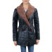Laverapelle Women's Genuine Lambskin Leather Coat (Patchwork) - 2022040