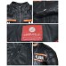 Laverapelle Bill Goldberg Men's Harley Davidson Geniune Leather Jacket (Black, Biker Jacket) - 2101001