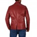 Laverapelle Men's Genuine Lambskin Leather Coat (Black, Officer Coat) - 2402002