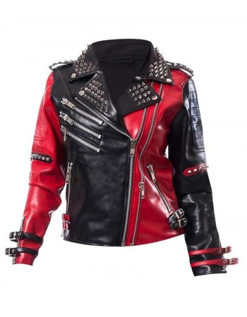 Laverapelle Women's Wrestler Leather Jacket (Black, Biker Jacket) - 2421001
