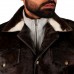 Laverapelle Men’s Maverick Cowhide Brown Fur Leather Jacket (Blazer Jacket) - 2501001